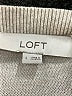 Ann Taylor LOFT Stripes Gray Pullover Sweater Size L - photo 7