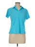 Slazenger 100% Polyester Teal Short Sleeve Polo Size M - photo 1
