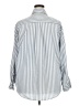 Unbranded 100% Polyester Stripes Blue 3/4 Sleeve Blouse Size 2X - photo 2