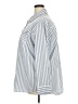 Unbranded 100% Polyester Stripes Blue 3/4 Sleeve Blouse Size 2X - photo 5
