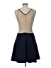 Xscape Solid Blue Cocktail Dress Size 12 - photo 2