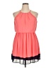 Iz Byer 100% Polyester Color Block Orange Casual Dress Size XL - photo 1