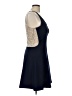 Xscape Solid Blue Cocktail Dress Size 12 - photo 4
