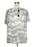 White Mark Tie-dye Silver Short Sleeve T-Shirt Size 3X - photo 2