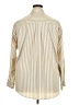 Unbranded 100% Polyester Stripes Yellow Long Sleeve Blouse Size XXL - photo 2