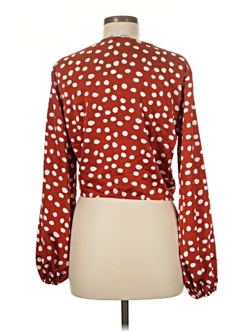 Just Fab Long Sleeve Blouse (view 2)