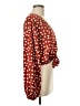Just Fab 100% Polyester Red Long Sleeve Blouse Size M - photo 4