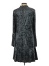 ABS Collection Metallic Gray Casual Dress Size 12 - photo 2