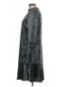 ABS Collection Metallic Gray Casual Dress Size 12 - photo 5