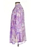Susan Graver 100% Polyester Paisley Purple Long Sleeve Blouse Size S - photo 5