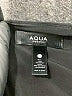 Aqua 100% Polyester Solid Black Cocktail Dress Size 14 - photo 7