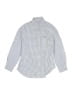 Il Gufo Checkered-gingham Blue Long Sleeve Button-Down Shirt Size 8 - photo 1