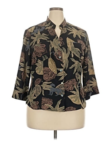 Kathy Che 3/4 Sleeve Blouse (view 1)
