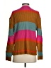 Dee Elly Color Block Pink Cardigan Size S - photo 2