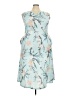 Unbranded Tropical Blue Casual Dress Size XXL - photo 1