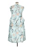 Unbranded Tropical Blue Casual Dress Size XXL - photo 2