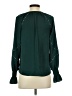 Vince Camuto 100% Polyester Green Long Sleeve Blouse Size XXS - photo 2