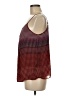 CAbi 100% Polyester Burgundy Sleeveless Blouse Size M - photo 5