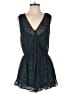 Astr 100% Polyester Paisley Teal Romper Size S (estimated) - photo 1