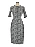 Taylor Tweed Gray Cocktail Dress Size 2 - photo 1