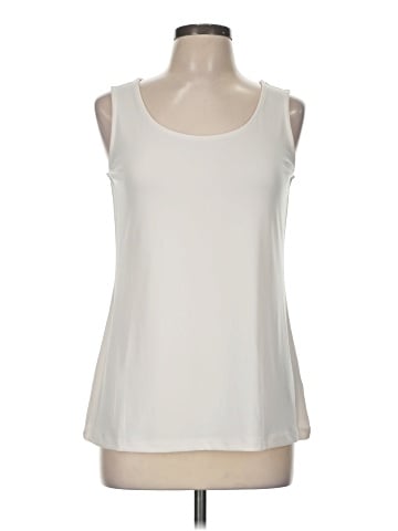 Susan Graver Sleeveless T-Shirt (view 1)
