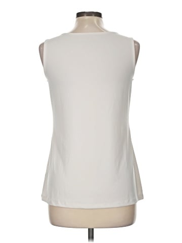 Susan Graver Sleeveless T-Shirt (view 2)