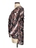 Tyche Brown Short Sleeve Blouse Size M - photo 5