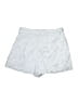 Club Monaco Metallic Silver Shorts Size 12 - photo 2