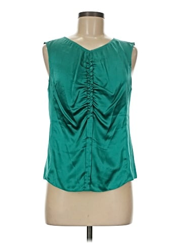 Rebecca Taylor Sleeveless Silk Top (view 1)