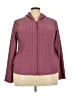 Ashley Stewart Burgundy Jacket Size 3X - photo 1