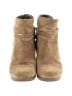 Ugg 100% Leather Tan Ankle Boots Size 7 1/2 - photo 2