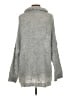 Free People Metallic Silver Turtleneck Sweater Size S - photo 2