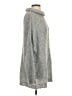 Free People Metallic Silver Turtleneck Sweater Size S - photo 4