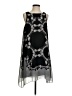 Max Studio 100% Polyester Graphic Black Cocktail Dress Size XS - photo 1