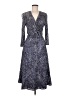 Max Mara Polka Dots Blue Casual Dress Size 6 - photo 1