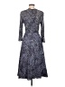 Max Mara Polka Dots Blue Casual Dress Size 6 - photo 2