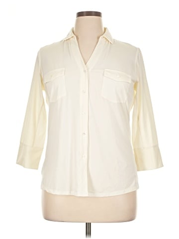 J. McLaughlin 3/4 Sleeve Blouse (view 1)