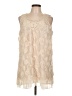 Gracia 100% Polyester Ivory Cocktail Dress Size L - photo 1