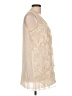 Gracia 100% Polyester Ivory Cocktail Dress Size L - photo 4