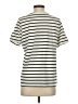 Lands' End Stripes Ivory Short Sleeve T-Shirt Size S (tall) - photo 2