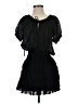 LoveShackFancy 100% Cotton Black Cocktail Dress Size 2 - photo 1