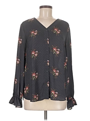 T Tahari Long Sleeve Blouse (view 1)