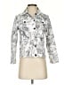 Redd Jeans 100% Polyester Print White Jacket Size 4 - photo 1