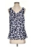 CAbi 100% Polyester Blue Sleeveless Top Size S - photo 1