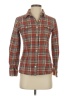Patagonia Plaid Brown Long Sleeve Button-Down Shirt Size 2 - photo 1