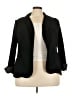 Skies Are Blue Black Blazer Size 2X - photo 1