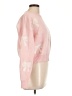 Charlotte Russe Floral Pink Pullover Sweater Size L - photo 4