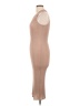 ASHRO 100% Polyester Tan Cocktail Dress Size L - photo 5