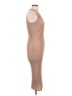 ASHRO 100% Polyester Tan Cocktail Dress Size L - photo 4