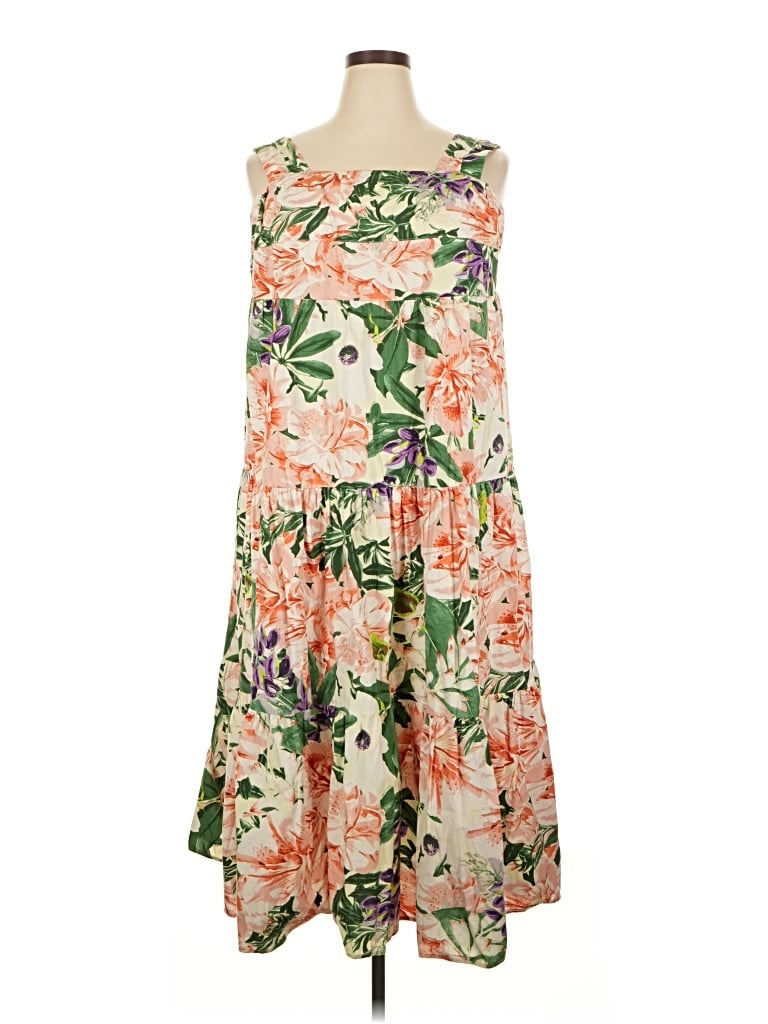 Pre-owned H&m Casual Dress In Orange